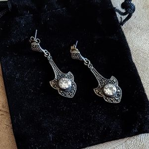 Vintage 925 sterling silver earrings